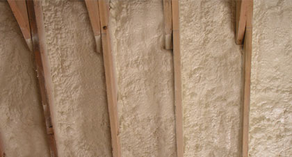 closed-cell spray foam for Lancaster applications